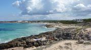 la playa de Ses Canyes