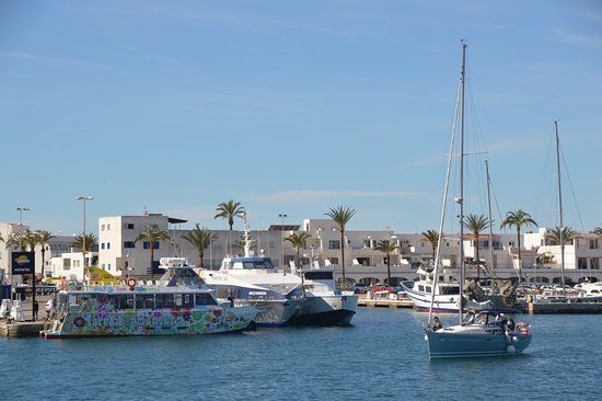 el Puerto de Formentera